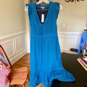 NWT J. Crew Point Sur Midi Dress Size 2
